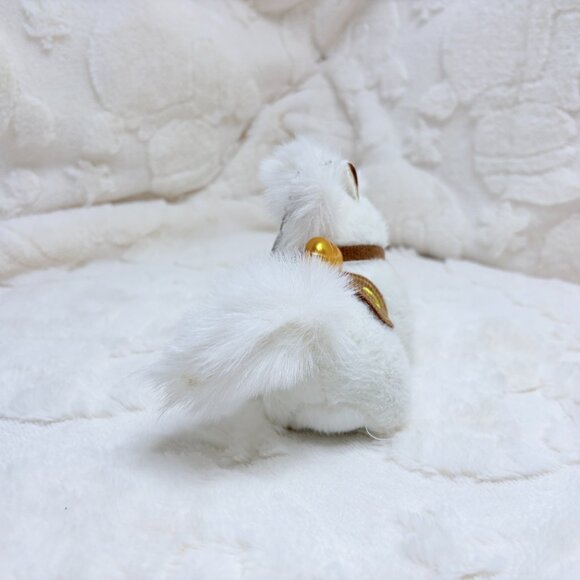 White Plush Horse Bag Charm & Keychain Set – Lunar New Year Good Luck Accessory - Picture 4 of 6